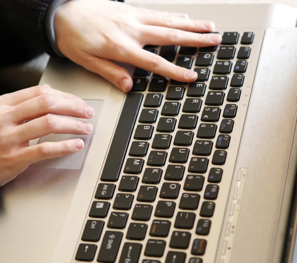 Laptop keyboard — Stock Photo, Image