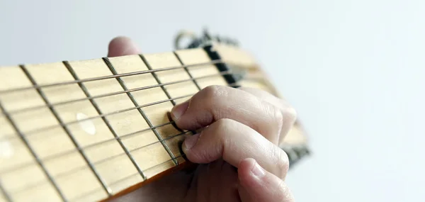 Playing the guitar — Stock Photo, Image