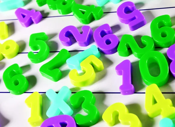 Close-up of numbers ! — Stock Photo, Image