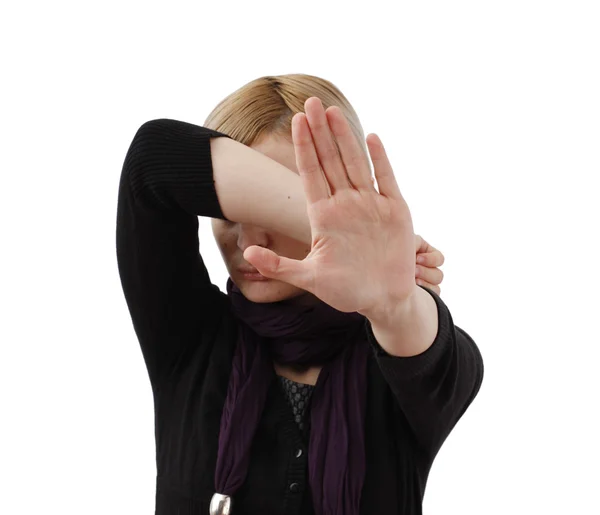 Depressed young woman — Stock Photo, Image