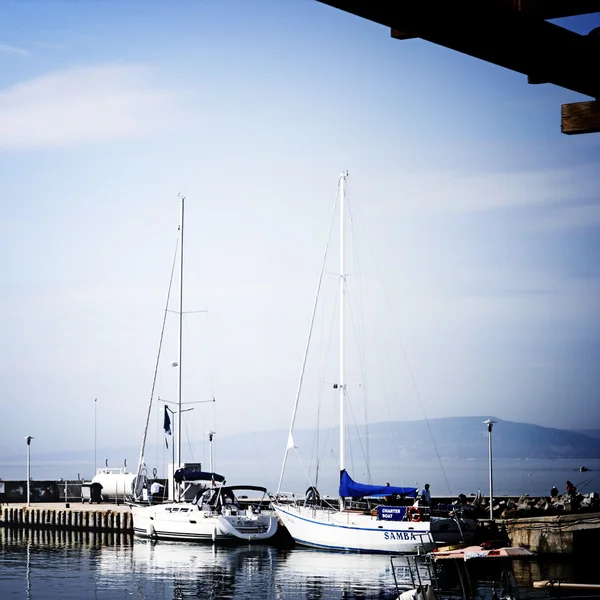 Barcos à vela — Fotografia de Stock