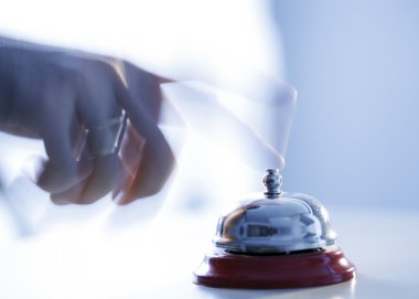 bir çan fotoğrafını ekrana kapatın