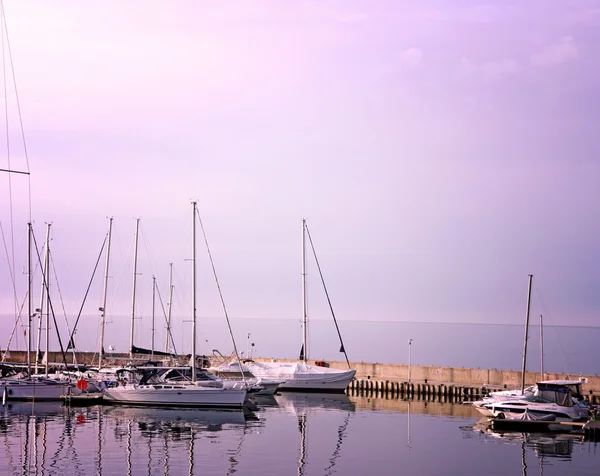 Barcos à vela — Fotografia de Stock