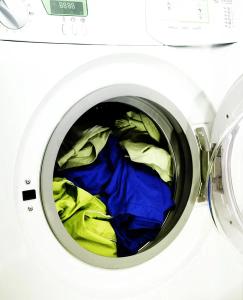 Clothes in laundry — Stock Photo, Image