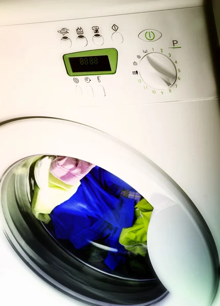 Clothes in laundry — Stock Photo, Image