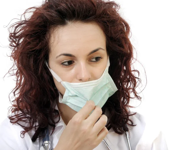 Portrait of a young doctor — Stock Photo, Image