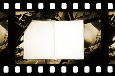 kopya alanı ile fotoğraf albümü