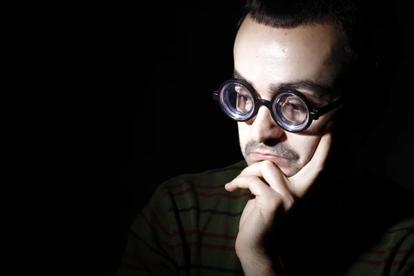 Retrato de um jovem — Fotografia de Stock