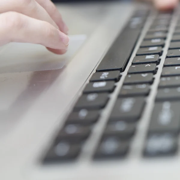 Teclado portátil — Fotografia de Stock