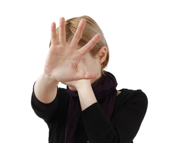 Depressed young woman — Stock Photo, Image