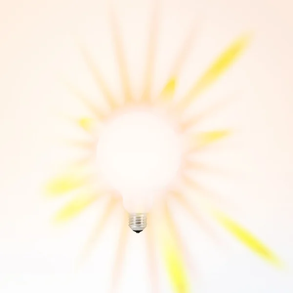 Bulb rays — Stock Photo, Image