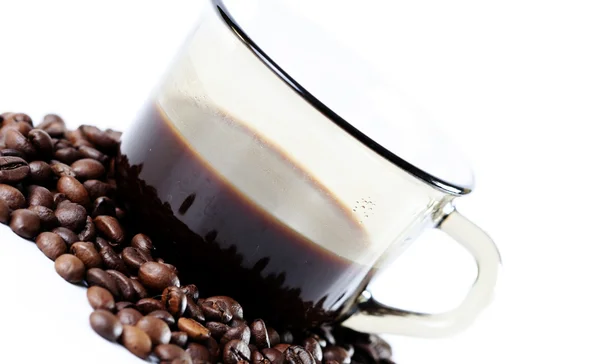 Cup with coffee — Stock Photo, Image