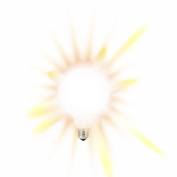 Bulb rays — Stock Photo, Image