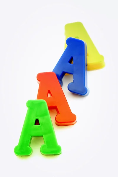 Close-up of letters — Stock Photo, Image