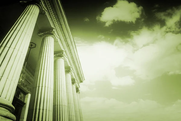 Griechische Säulen — Stockfoto