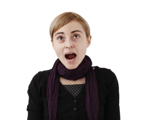 Woman surprised — Stock Photo, Image