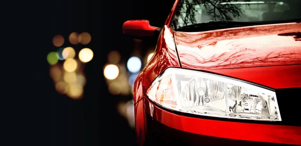 Carro vermelho — Fotografia de Stock