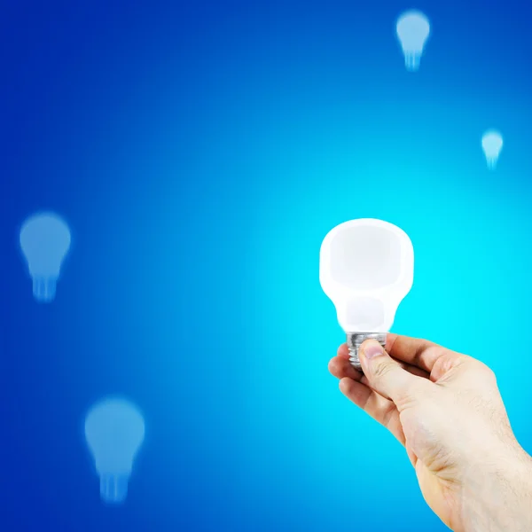 White bulb — Stock Photo, Image