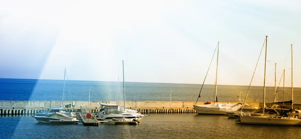 Barcos à vela — Fotografia de Stock