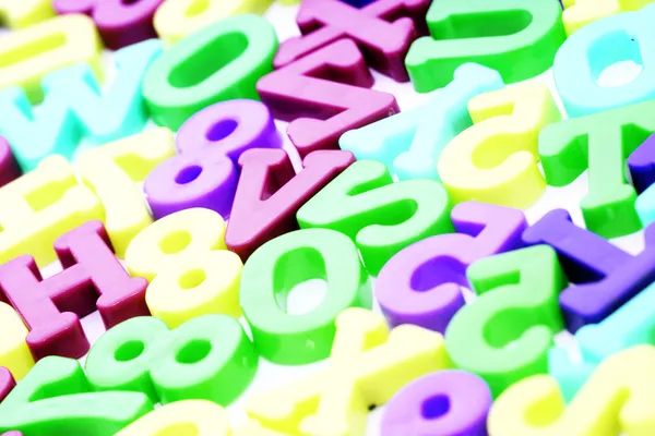 Close-up of letters. Great details ! — Stock Photo, Image