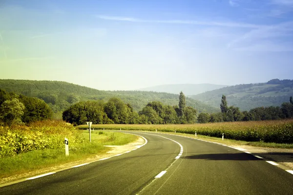 Strada vuota. — Foto Stock