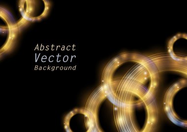 Soyut altın arkaplan