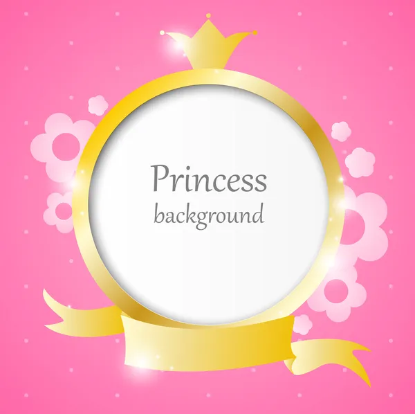 Princesse Contexte — Image vectorielle