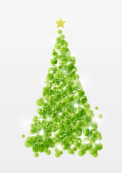 Arbre de Noël — Image vectorielle