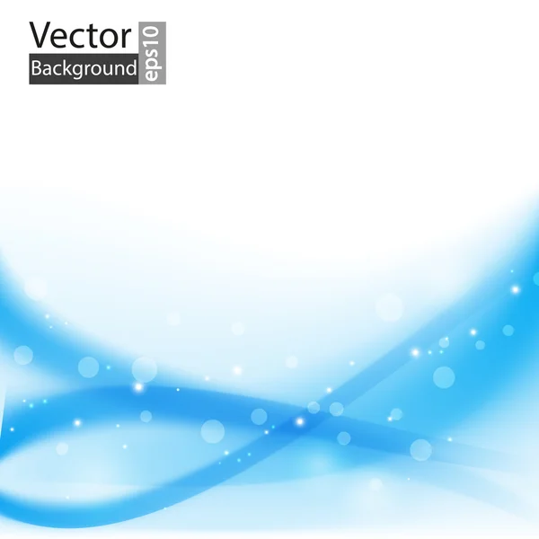 Modré abstraktní pozadí — Stockový vektor