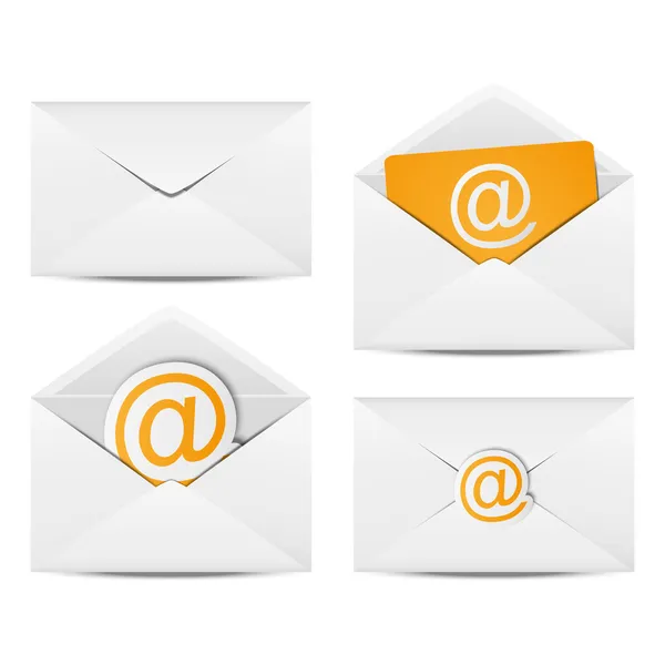 E-mail-enveloppen — Stockvector