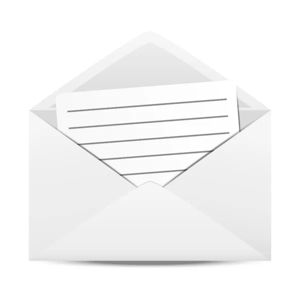 Zarf kağıt levha ile