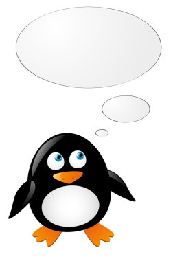 sevimli penguen