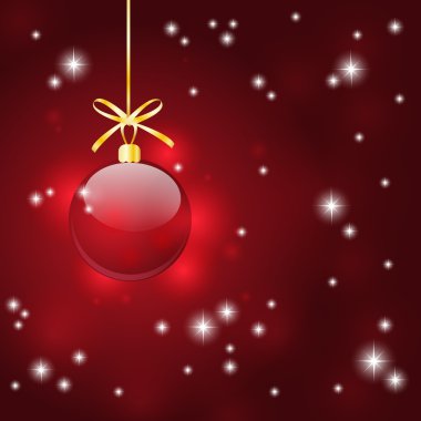 Noel yıldızlı arka plan