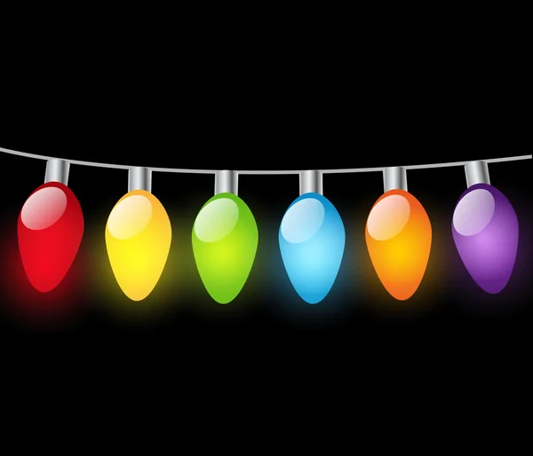 Christmas Light bulbs — Stockvector