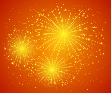 yıldızlı havai fişek