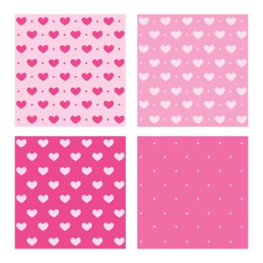 Sevgililer pembe desenleri