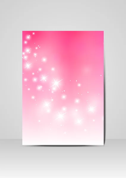 Diseño de belleza rosa — Vector de stock