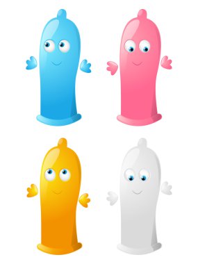 komik prezervatif karakterler