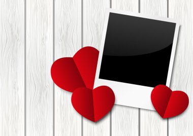 Romantik fotoğraf çerçevesi