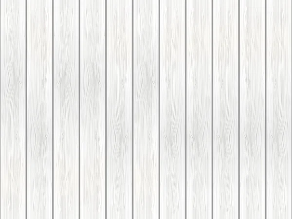 Weißer Holzhintergrund — Stockvektor