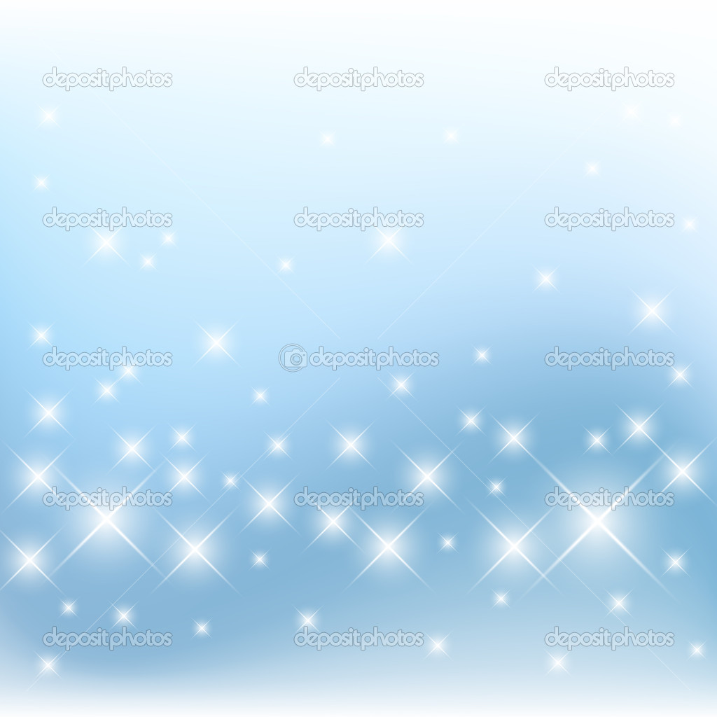 Blue starry background