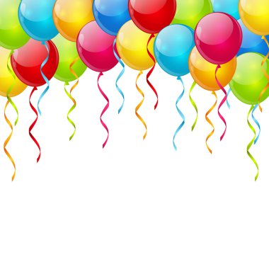 Balon arka plan metin için yer ile