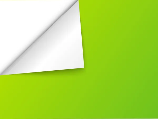 Papper grön bakgrund — Stock vektor