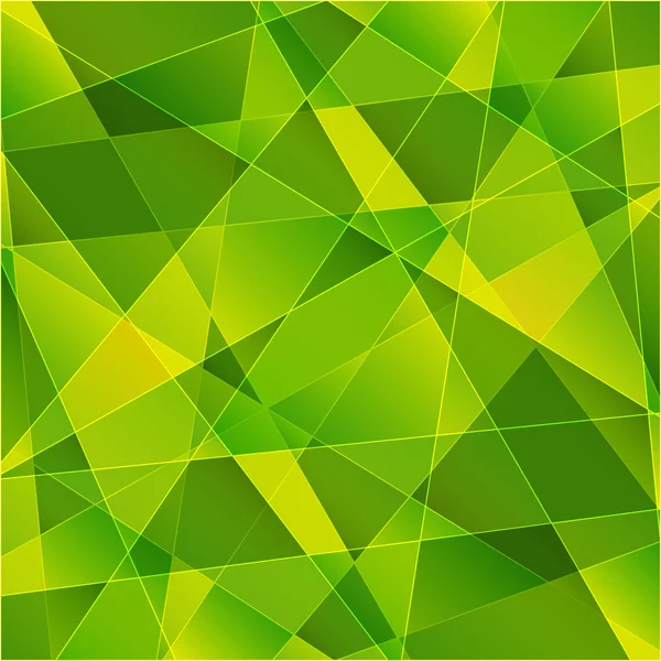 Groene abstracte achtergrond voor uw ontwerp — Stockvector