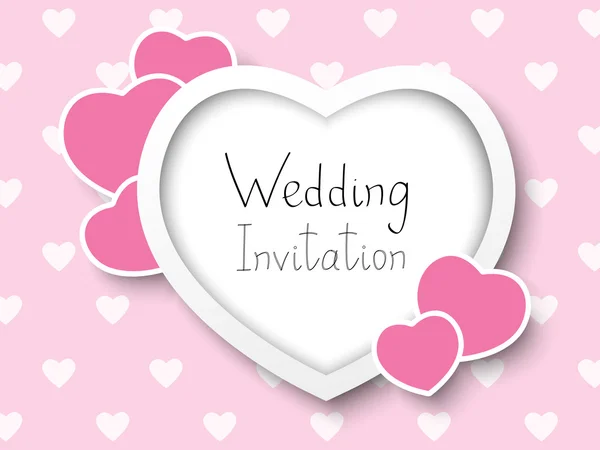 Invitación boda — Archivo Imágenes Vectoriales