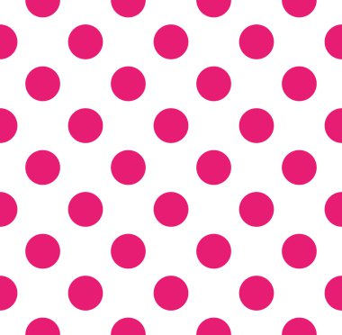 Polka dot vektör seamless modeli