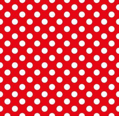 Polka dot vektör seamless modeli