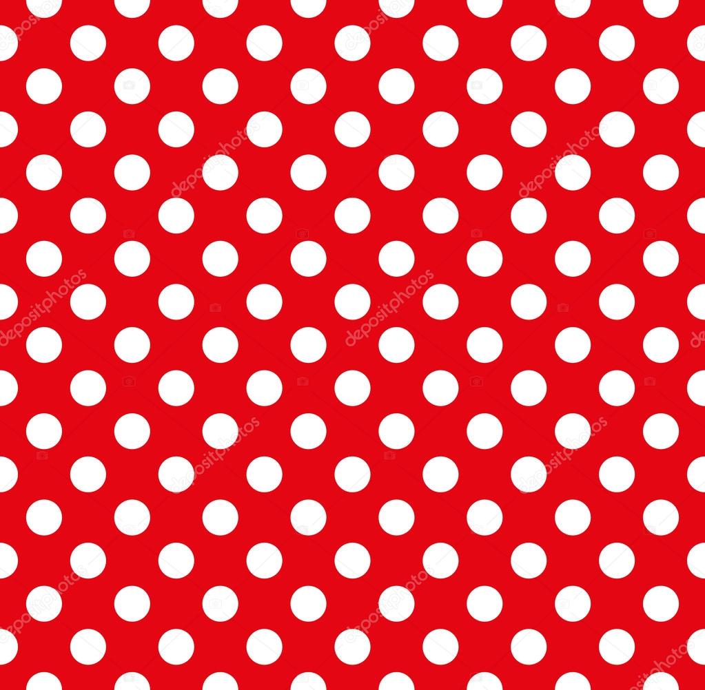 Polka dot vector seamless pattern