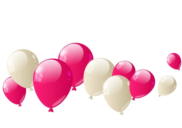 Ballons de couleur — Image vectorielle