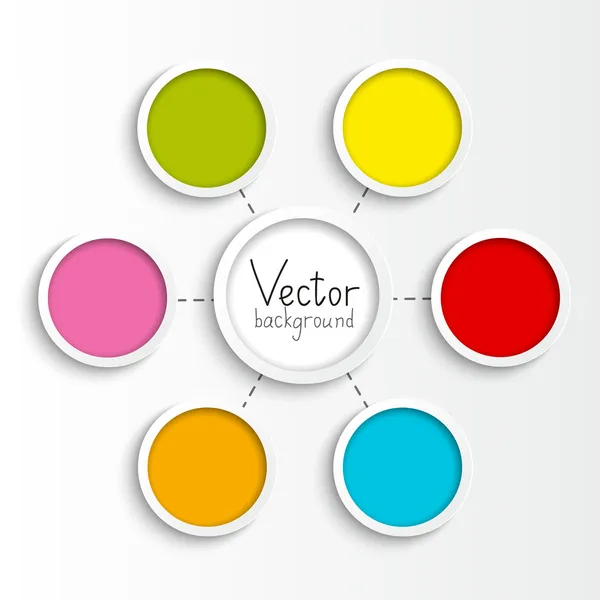 Carta diagramma di flusso per il vostro disegno — Vettoriale Stock